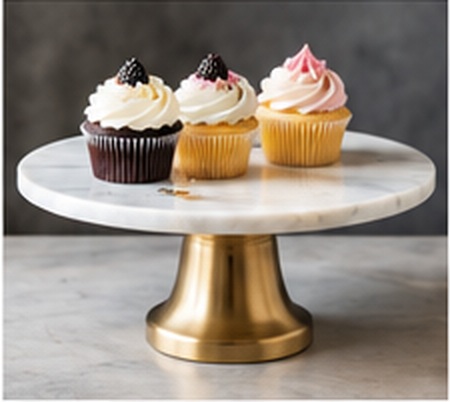 Cupcakes on a cake stand
