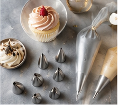 Cupcake piping equipment
